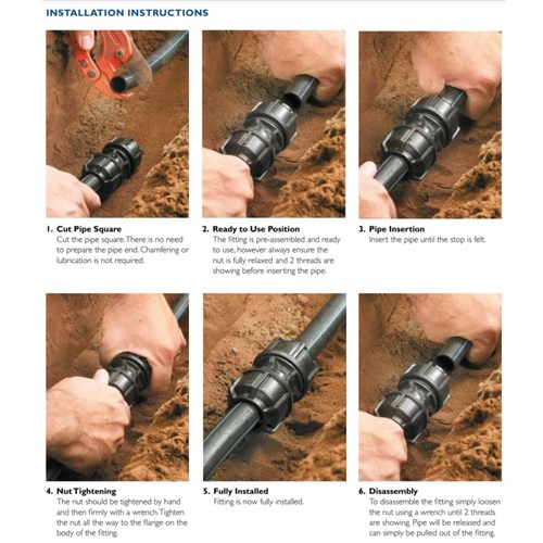 Metric Fitting Installation